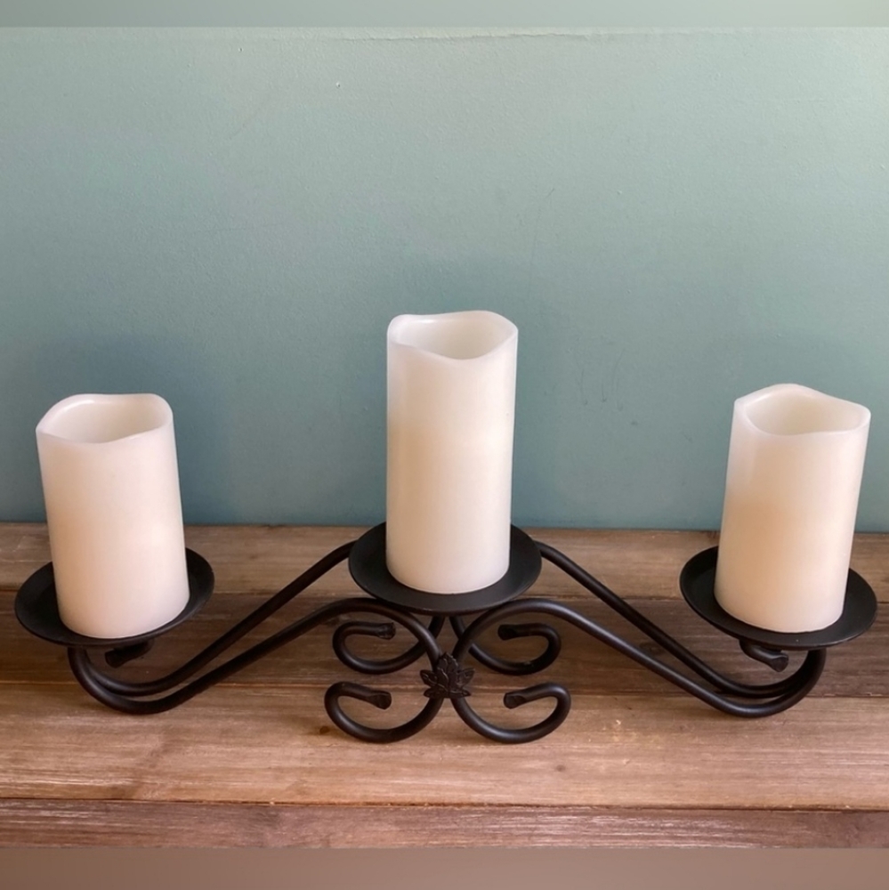 Longaberger Wrought Iron Candle Holder